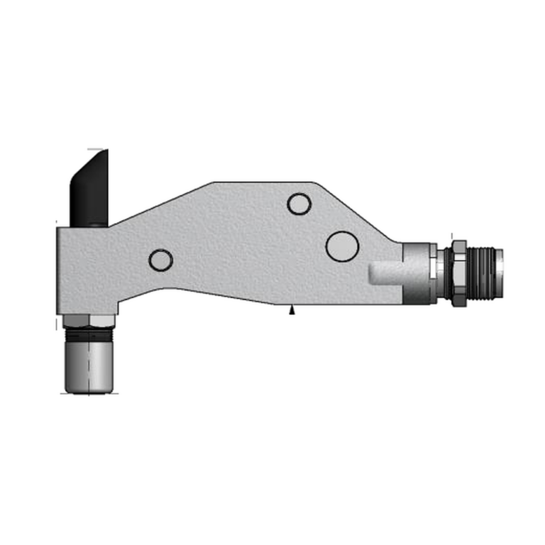 תצוגת מוצר נקייה של ראש סמרור Gage Bilt UBR04-704-54RA על רקע לבן - Clean product view of Gage Bilt UBR04-704-54RA nose assembly on a white background