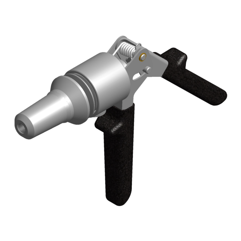 כלי סמרור ידני Gage Bilt GB150SMLSK בתצוגת מוצר על רקע לבן - Gage Bilt GB150SMLSK manual riveting tool shown on a white background