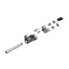 מבט מפורק מספר 2 על רכיבי ראש הסמרור Gage Bilt NASS05-204C-25OS - Exploded component view 2 of Gage Bilt NASS05-204C-25OS nose assembly