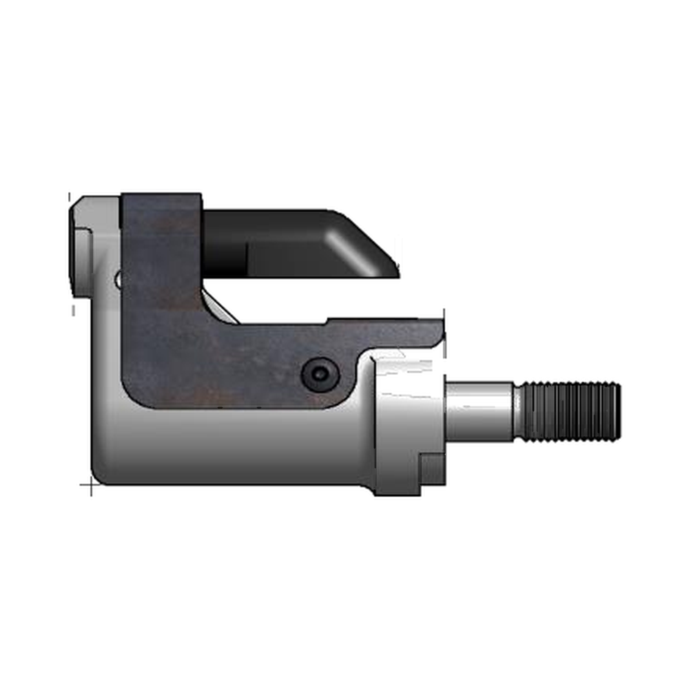 תצוגת מוצר נקייה של ראש סמרור Gage Bilt NAS08-25OS על רקע לבן - Clean product view of Gage Bilt NAS08-25OS nose assembly on a white background