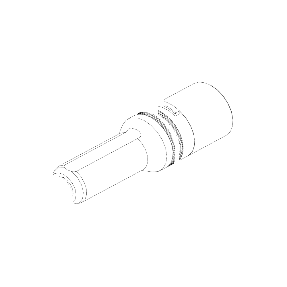 תצוגת מוצר נקייה של ראש סמרור Gage Bilt SMLS08-745A-23 על רקע לבן - Clean product view of Gage Bilt SMLS08-745A-23 nose assembly on a white background