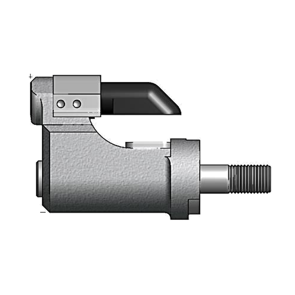 תצוגת מוצר נקייה של ראש סמרור Gage Bilt NAS08-206G-25OS על רקע לבן - Clean product view of Gage Bilt NAS08-206G-25OS nose assembly on a white background