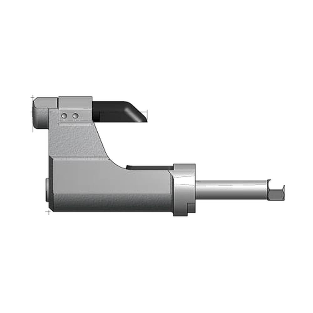 תצוגת מוצר נקייה של ראש סמרור Gage Bilt LGP06-204D-36OS על רקע לבן - Clean product view of Gage Bilt LGP06-204D-36OS nose assembly on a white background