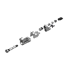 מבט מפורק מספר 2 על רכיבי ראש הסמרור Gage Bilt LGP08-30OSSG - Exploded component view 2 of Gage Bilt LGP08-30OSSG nose assembly