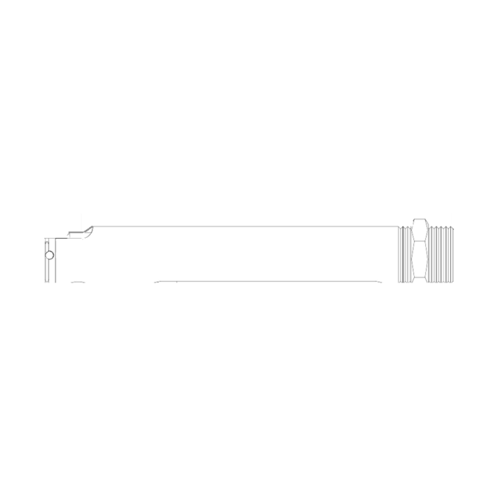 תצוגת מוצר נקייה של ראש סמרור Gage Bilt C-715A-43 על רקע לבן - Clean product view of Gage Bilt C-715A-43 nose assembly on a white background