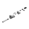 מבט מפורק מספר 2 על רכיבי ראש הסמרור Gage Bilt LGP06-206G-25OS - Exploded component view 2 of Gage Bilt LGP06-206G-25OS nose assembly