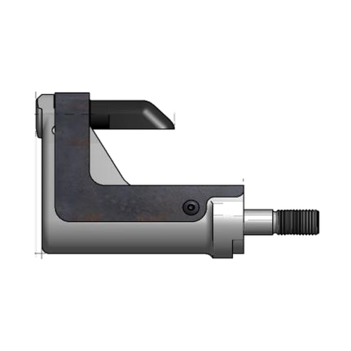 תצוגת מוצר נקייה של ראש סמרור Gage Bilt MLGP6-34OSSG על רקע לבן - Clean product view of Gage Bilt MLGP6-34OSSG nose assembly on a white background