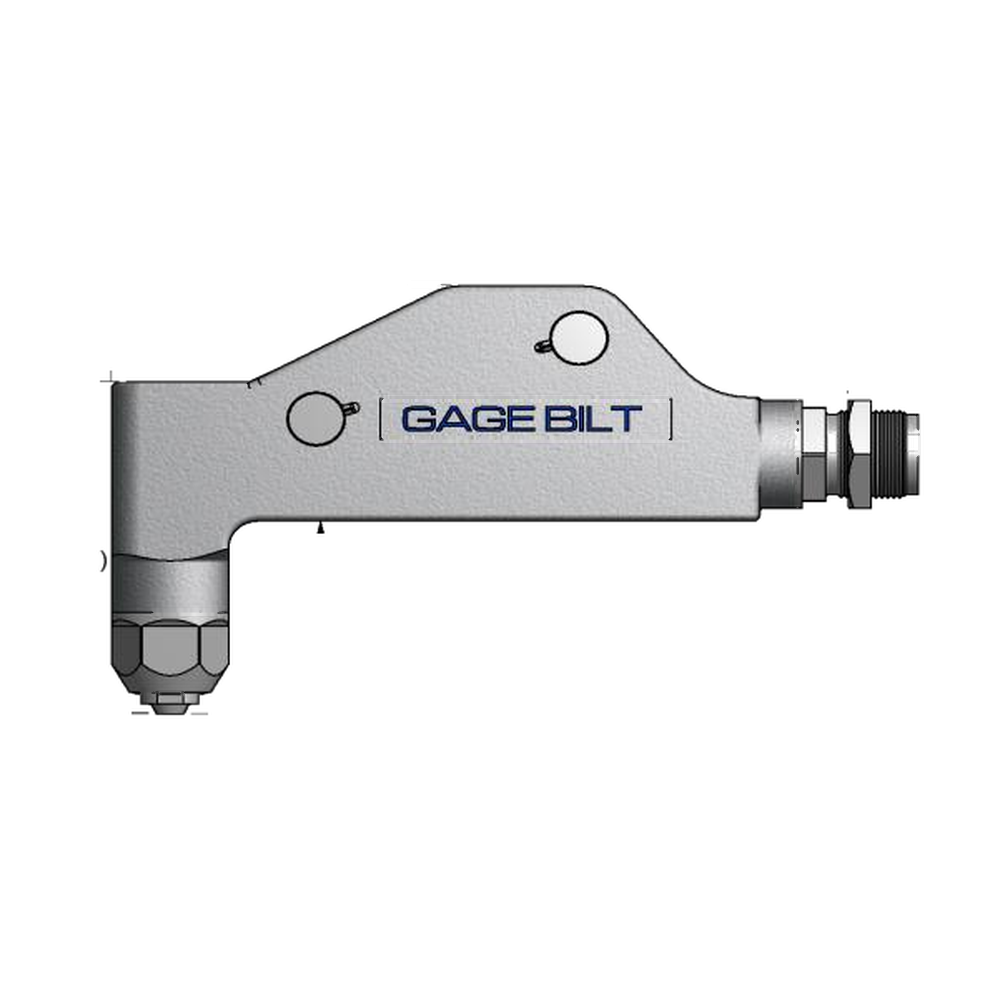 תצוגת מוצר נקייה של ראש סמרור Gage Bilt SB08-744A-58RA על רקע לבן - Clean product view of Gage Bilt SB08-744A-58RA nose assembly on a white background