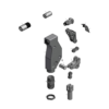 מבט מפורק מספר 2 על רכיבי ראש הסמרור Gage Bilt SMLS05-704-54RA - Exploded component view 2 of Gage Bilt SMLS05-704-54RA nose assembly