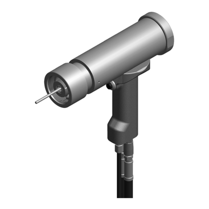 כלי סמרור הידראולי Gage Bilt GB7624/GB7624A במבט מוצר על רקע לבן - Gage Bilt GB7624/GB7624A hydraulic rivet tool product view on a white background