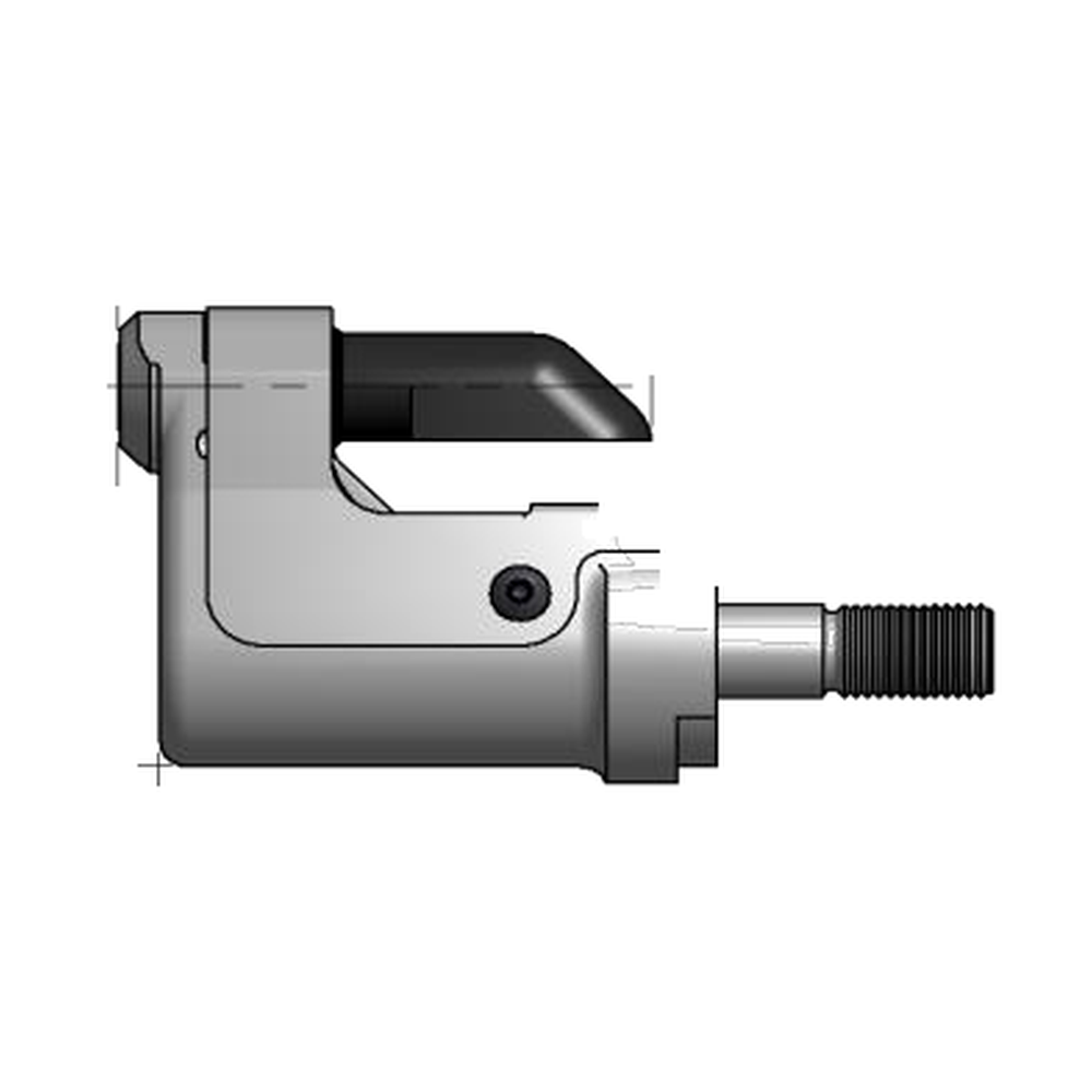 תצוגת מוצר נקייה של ראש סמרור Gage Bilt UBB04-27OSSG על רקע לבן - Clean product view of Gage Bilt UBB04-27OSSG nose assembly on a white background