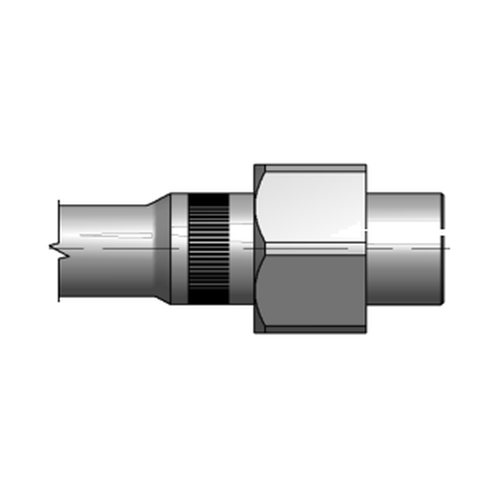 תצוגת מוצר נקייה של ראש סמרור Gage Bilt NAST05-2480-45CN על רקע לבן - Clean product view of Gage Bilt NAST05-2480-45CN nose assembly on a white background