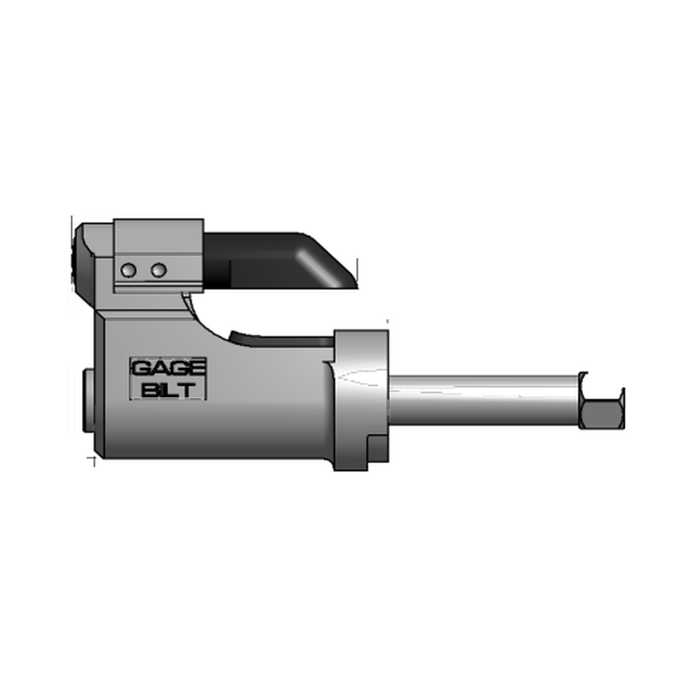 תצוגת מוצר נקייה של ראש סמרור Gage Bilt MBC04-204D-27OS על רקע לבן - Clean product view of Gage Bilt MBC04-204D-27OS nose assembly on a white background