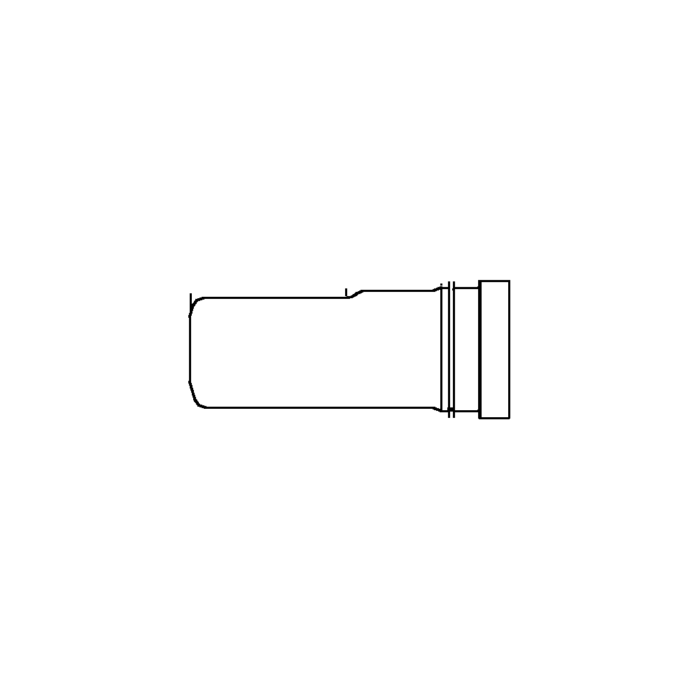 תצוגת מוצר נקייה של ראש סמרור Gage Bilt HP20-585-41 על רקע לבן - Clean product view of Gage Bilt HP20-585-41 nose assembly on a white background