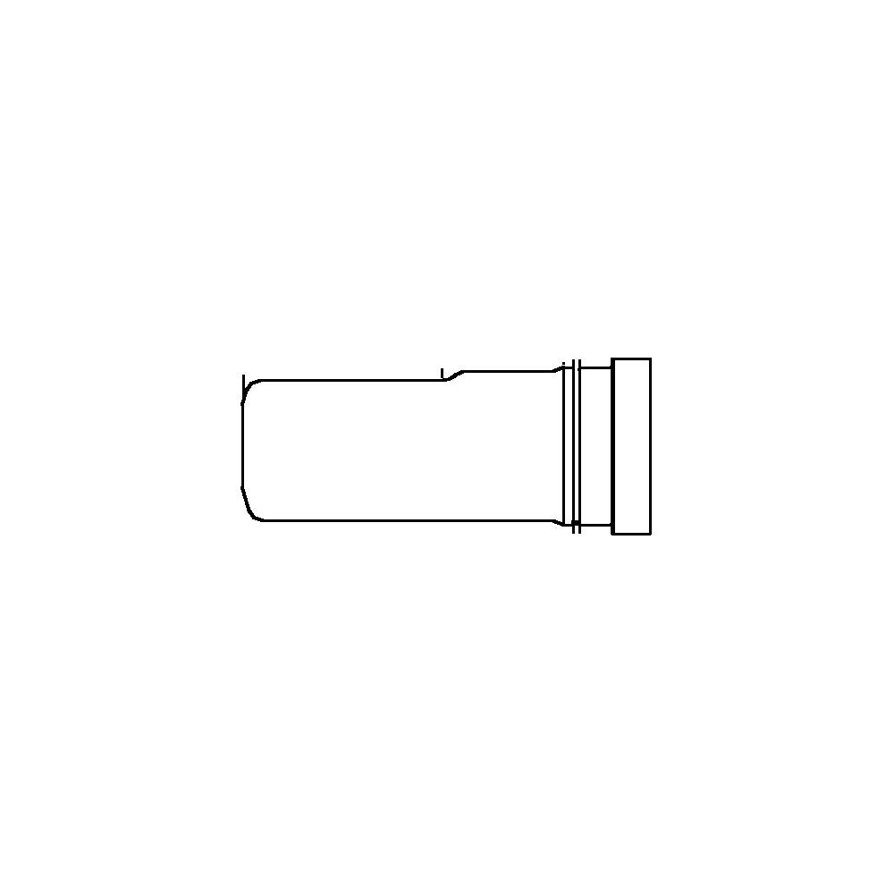תצוגת מוצר נקייה של ראש סמרור Gage Bilt HP20-585-41 על רקע לבן - Clean product view of Gage Bilt HP20-585-41 nose assembly on a white background