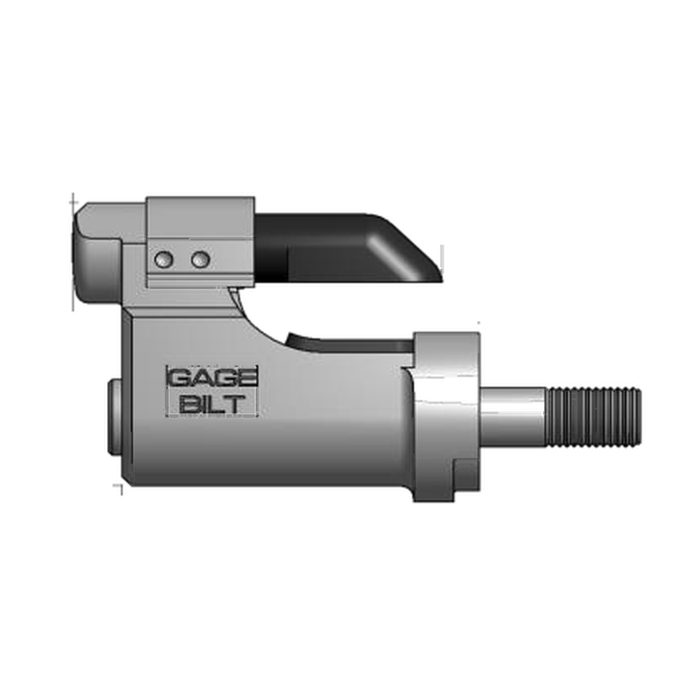 תצוגת מוצר נקייה של ראש סמרור Gage Bilt LGP06-206H-30OS על רקע לבן - Clean product view of Gage Bilt LGP06-206H-30OS nose assembly on a white background