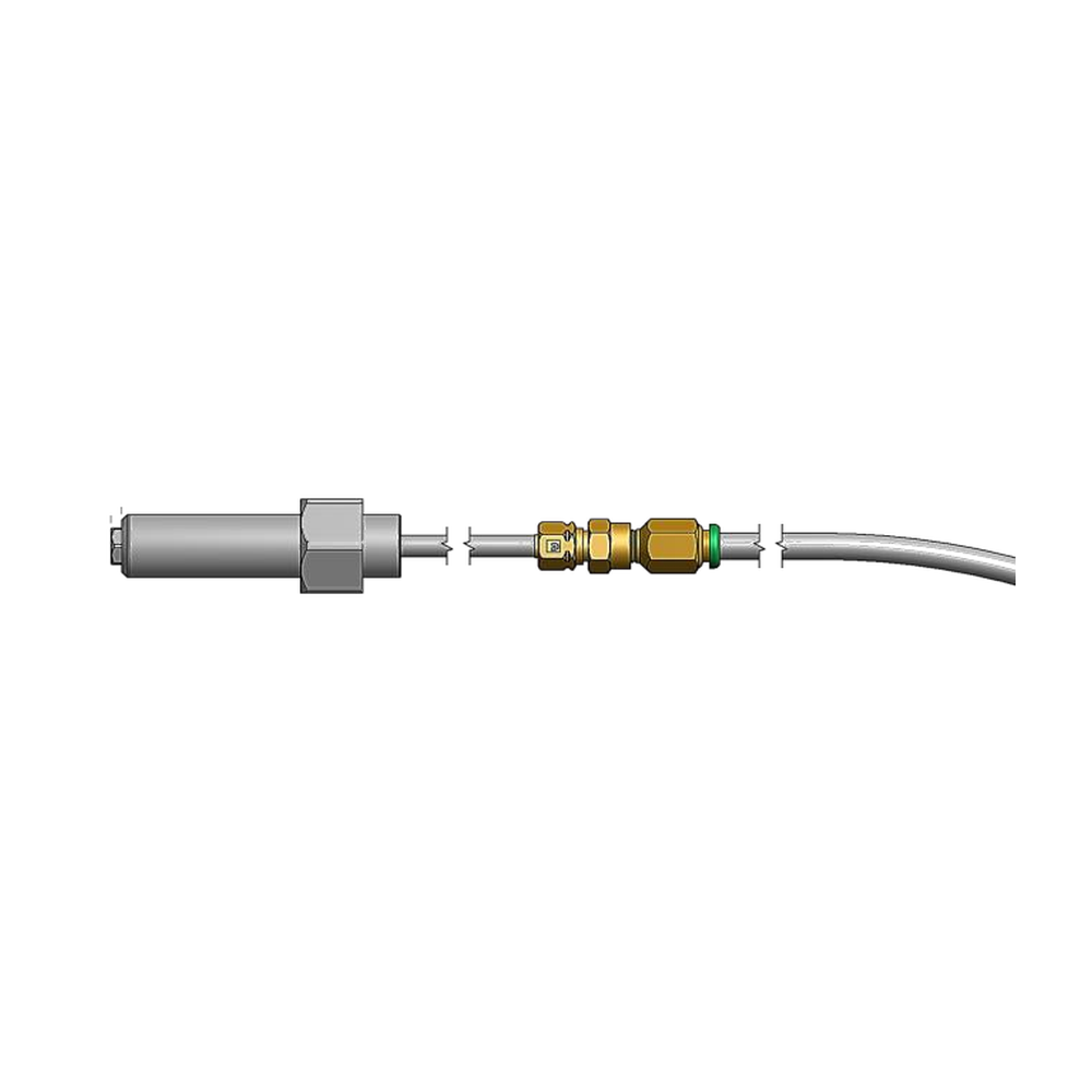 תצוגת מוצר נקייה של ראש סמרור Gage Bilt MGL08-752A-21VT על רקע לבן - Clean product view of Gage Bilt MGL08-752A-21VT nose assembly on a white background