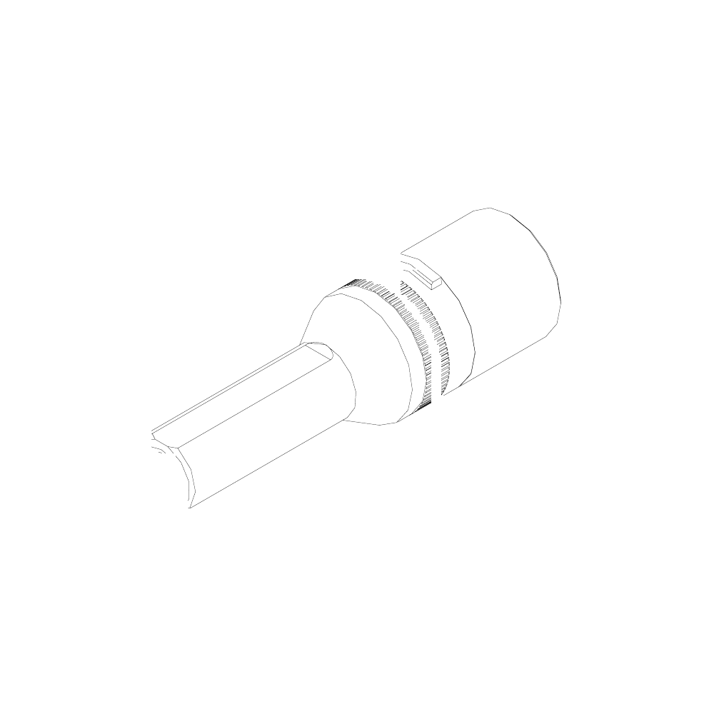 תצוגת מוצר נקייה של ראש סמרור Gage Bilt SMLS-745B-23 על רקע לבן - Clean product view of Gage Bilt SMLS-745B-23 nose assembly on a white background