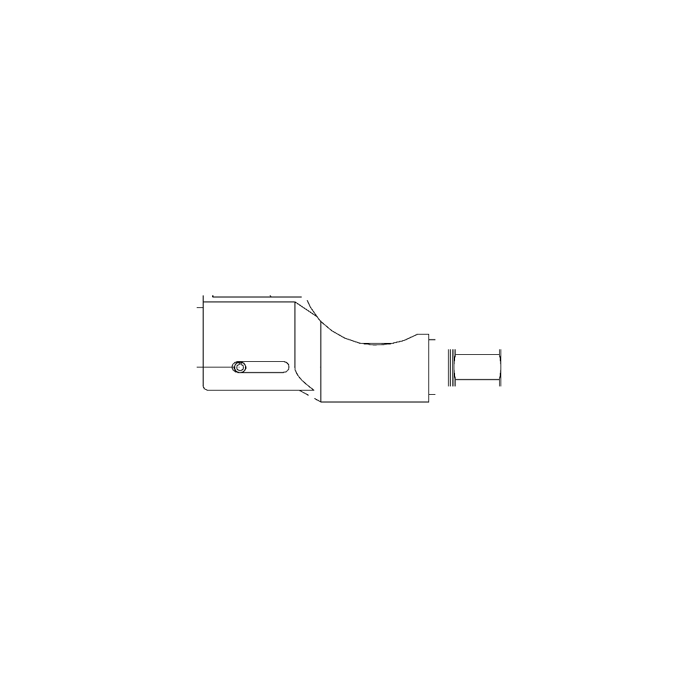 תצוגת מוצר נקייה של ראש סמרור Gage Bilt 456MAX-763A-43 על רקע לבן - Clean product view of Gage Bilt 456MAX-763A-43 nose assembly on a white background