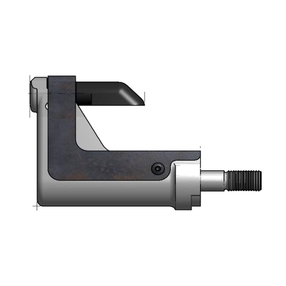 תצוגת מוצר נקייה של ראש סמרור Gage Bilt NAS06-34OSSG על רקע לבן - Clean product view of Gage Bilt NAS06-34OSSG nose assembly on a white background
