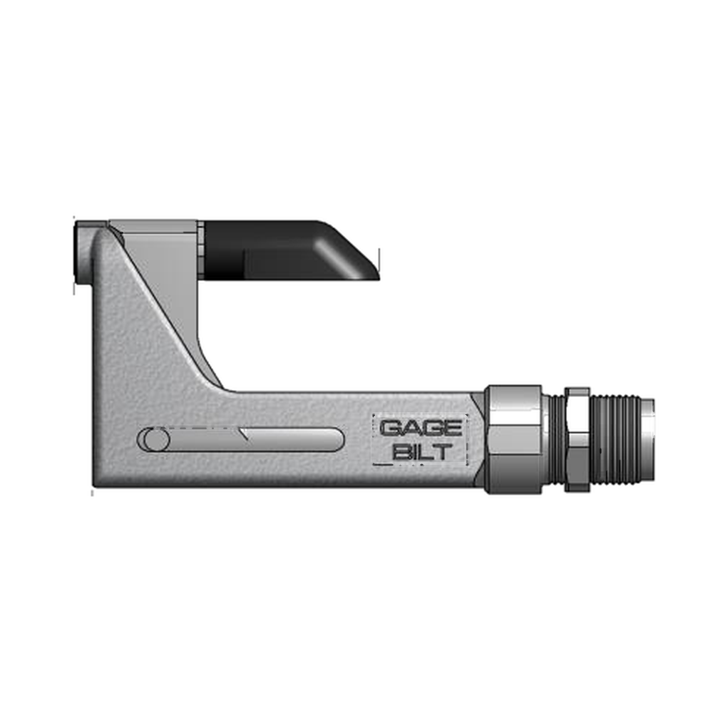 תצוגת מוצר נקייה של ראש סמרור Gage Bilt 6C-704A-40OS על רקע לבן - Clean product view of Gage Bilt 6C-704A-40OS nose assembly on a white background