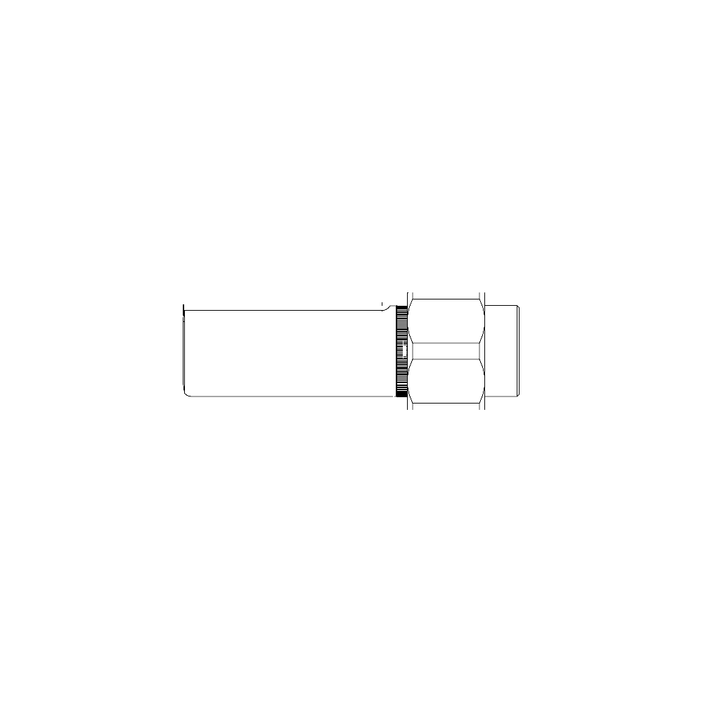 תצוגת מוצר נקייה של ראש סמרור Gage Bilt LB-745B-26 על רקע לבן - Clean product view of Gage Bilt LB-745B-26 nose assembly on a white background