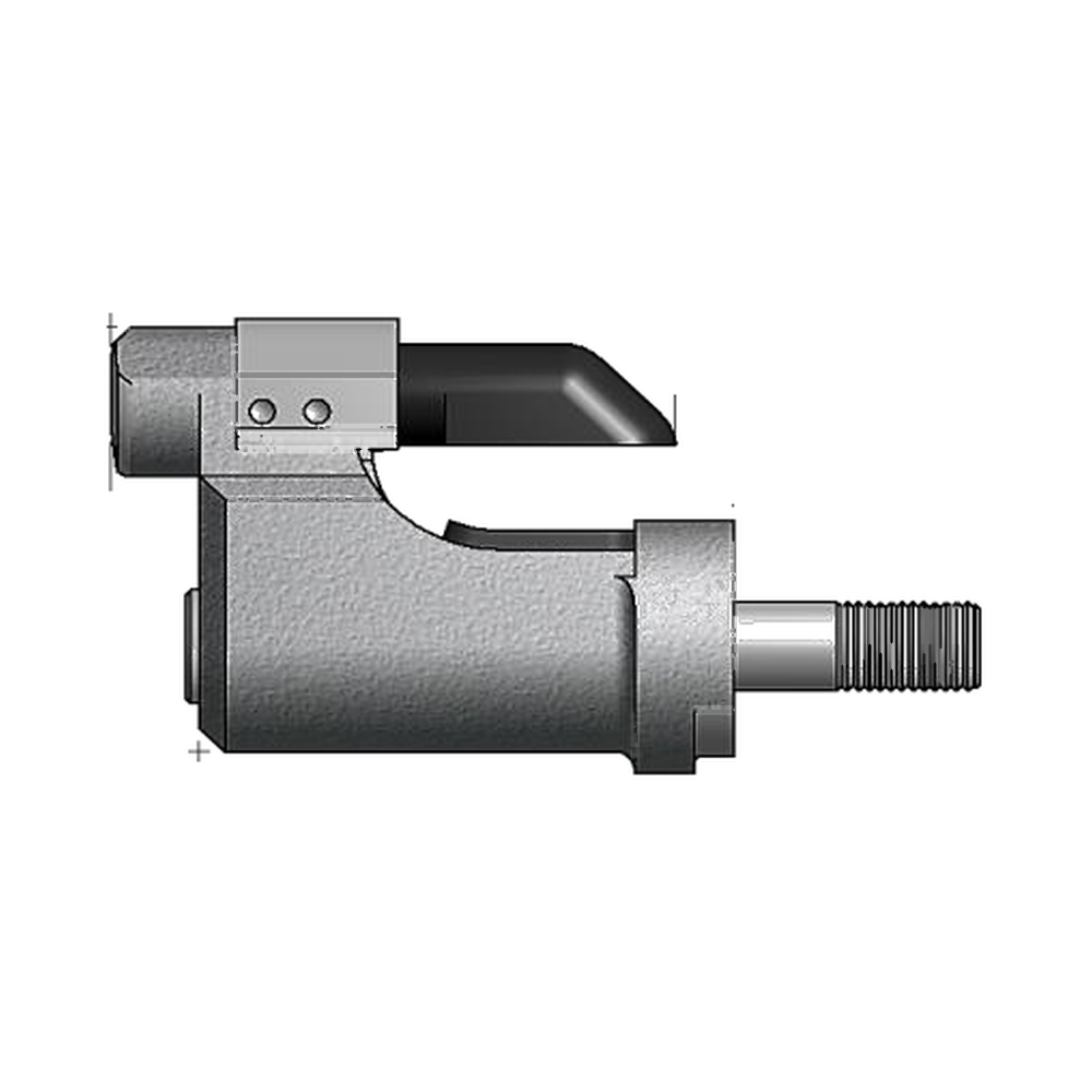 תצוגת מוצר נקייה של ראש סמרור Gage Bilt NASS05-206G-30OS על רקע לבן - Clean product view of Gage Bilt NASS05-206G-30OS nose assembly on a white background