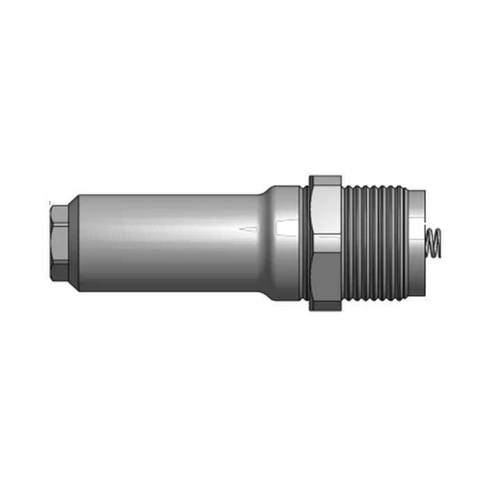 תצוגת מוצר נקייה של ראש סמרור Gage Bilt UBB05-704-16 על רקע לבן - Clean product view of Gage Bilt UBB05-704-16 nose assembly on a white background