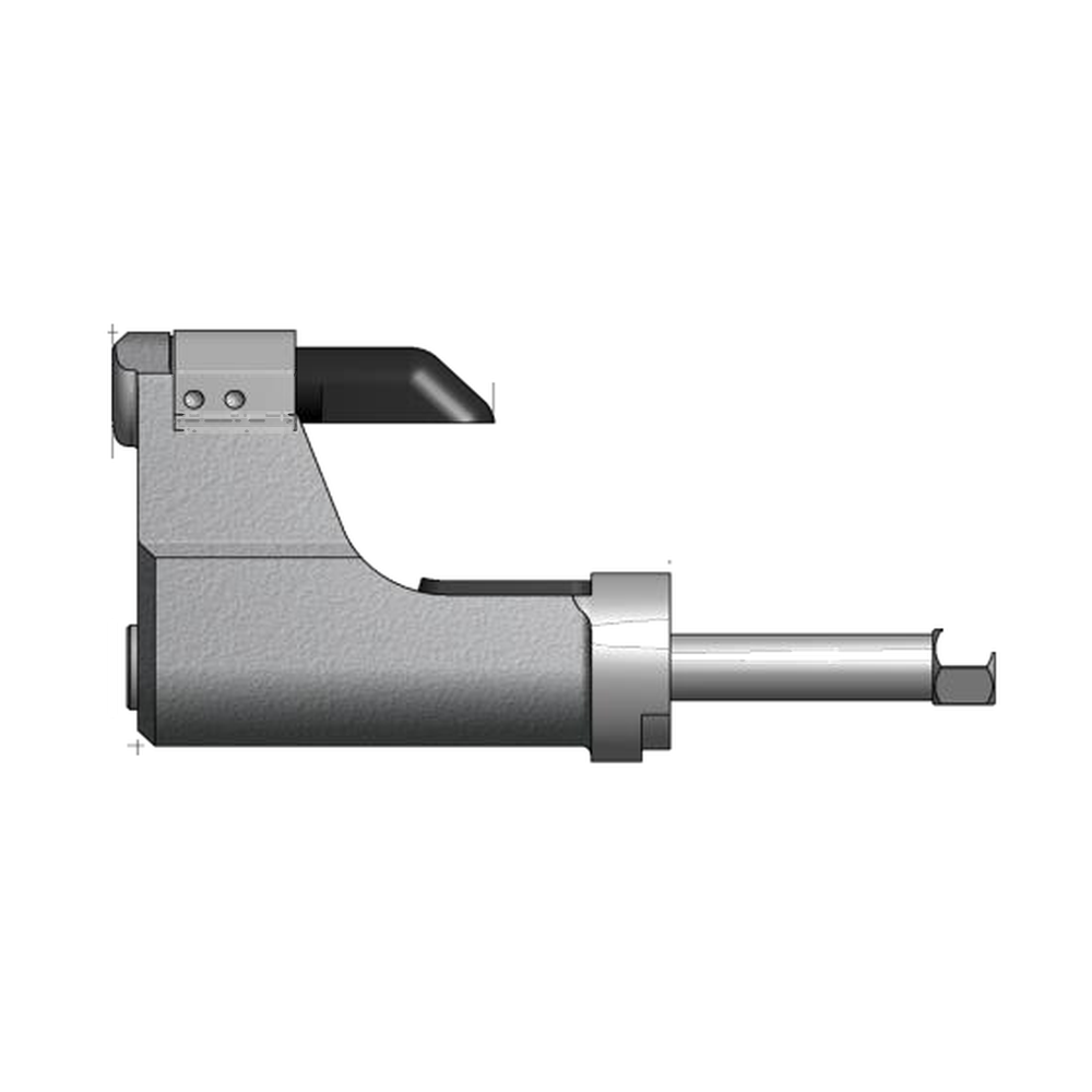 תצוגת מוצר נקייה של ראש סמרור Gage Bilt MGP4-204C-34OS על רקע לבן - Clean product view of Gage Bilt MGP4-204C-34OS nose assembly on a white background