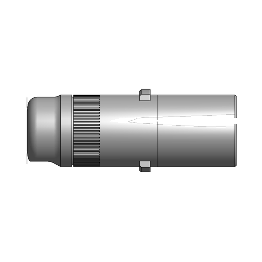תצוגת מוצר נקייה של ראש סמרור Gage Bilt NAS06-352A-10 על רקע לבן - Clean product view of Gage Bilt NAS06-352A-10 nose assembly on a white background