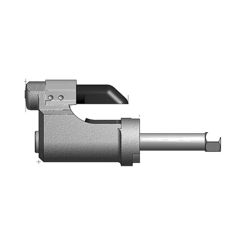 תצוגת מוצר נקייה של ראש סמרור Gage Bilt LGP05-204C-30OS על רקע לבן - Clean product view of Gage Bilt LGP05-204C-30OS nose assembly on a white background