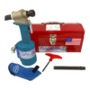 ערכת הסמרור Gage Bilt GB722TCKL עם הכלי והאביזרים הכלולים - Gage Bilt GB722TCKL riveting kit with the included tool and accessories