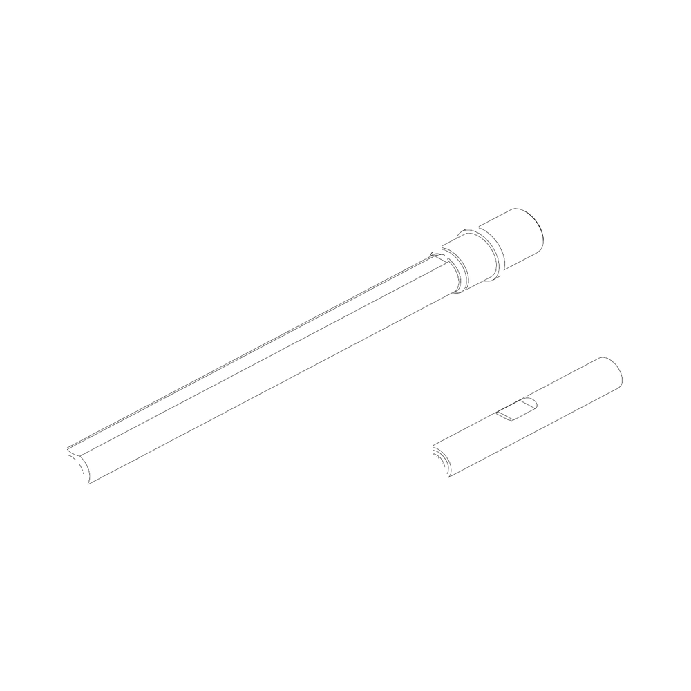 תצוגת מוצר נקייה של ראש סמרור Gage Bilt SB-752C-80F על רקע לבן - Clean product view of Gage Bilt SB-752C-80F nose assembly on a white background