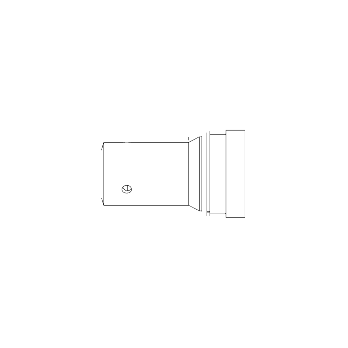 תצוגת מוצר נקייה של ראש סמרור Gage Bilt 16-7624-41 על רקע לבן - Clean product view of Gage Bilt 16-7624-41 nose assembly on a white background