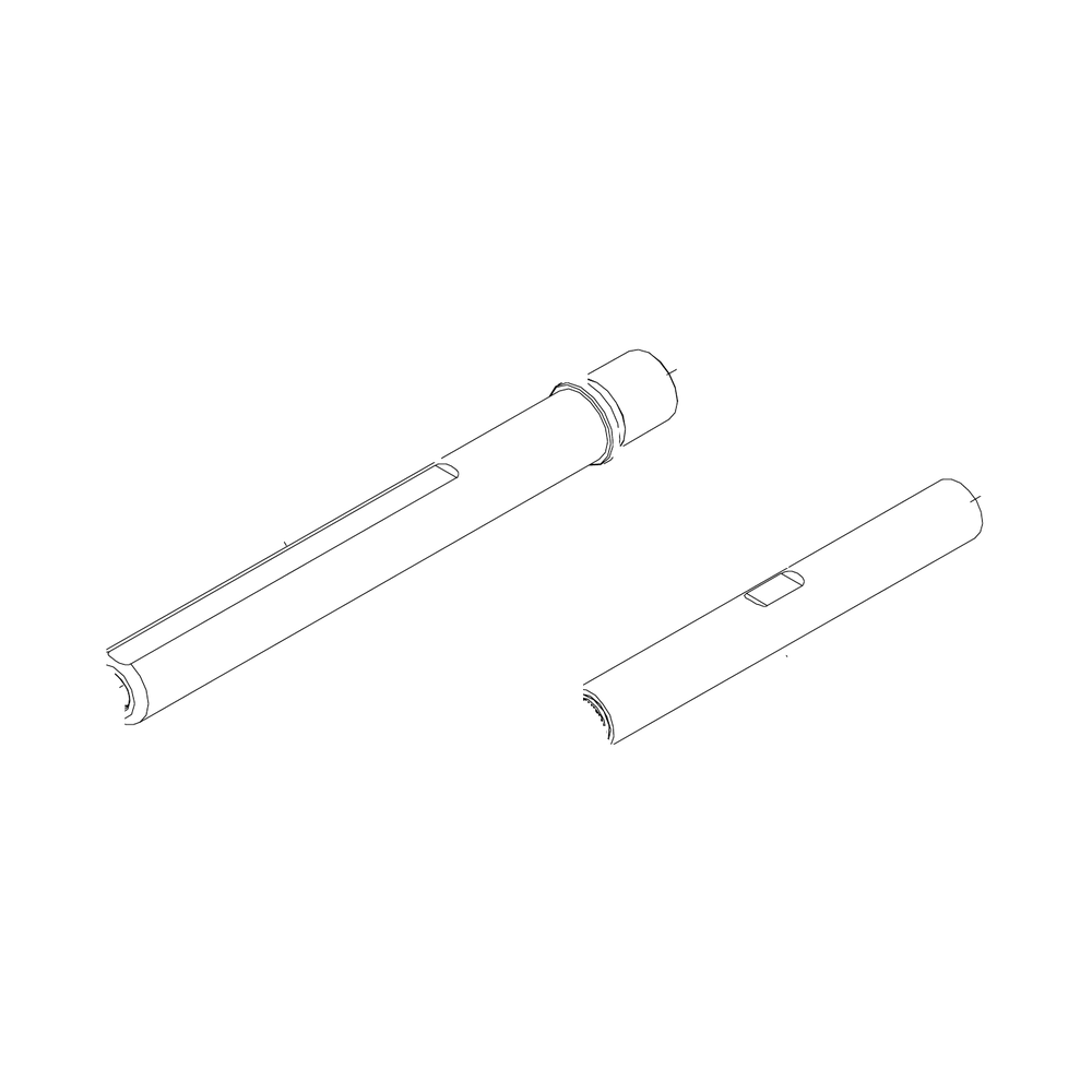 תצוגת מוצר נקייה של ראש סמרור Gage Bilt MG-713-60 על רקע לבן - Clean product view of Gage Bilt MG-713-60 nose assembly on a white background