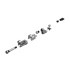 מבט מפורק מספר 2 על רכיבי ראש הסמרור Gage Bilt LGP07-30OS - Exploded component view 2 of Gage Bilt LGP07-30OS nose assembly