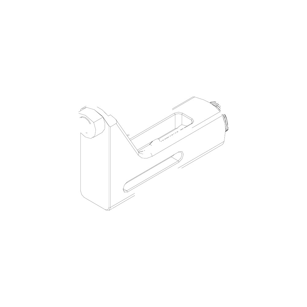 תצוגת מוצר נקייה של ראש סמרור Gage Bilt C-715-38OS על רקע לבן - Clean product view of Gage Bilt C-715-38OS nose assembly on a white background