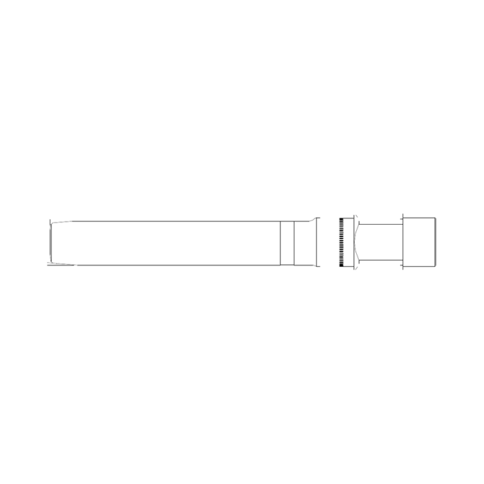 תצוגת מוצר נקייה של ראש סמרור Gage Bilt LGP-731-45CN על רקע לבן - Clean product view of Gage Bilt LGP-731-45CN nose assembly on a white background