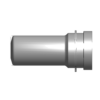 תצוגת מוצר נקייה של ראש סמרור Gage Bilt BOM16-2624-37 על רקע לבן - Clean product view of Gage Bilt BOM16-2624-37 nose assembly on a white background