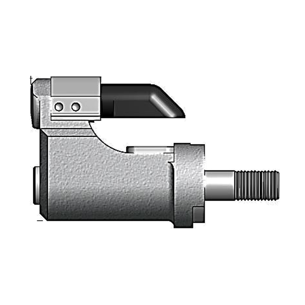 תצוגת מוצר נקייה של ראש סמרור Gage Bilt NASS05-206G-25OS על רקע לבן - Clean product view of Gage Bilt NASS05-206G-25OS nose assembly on a white background