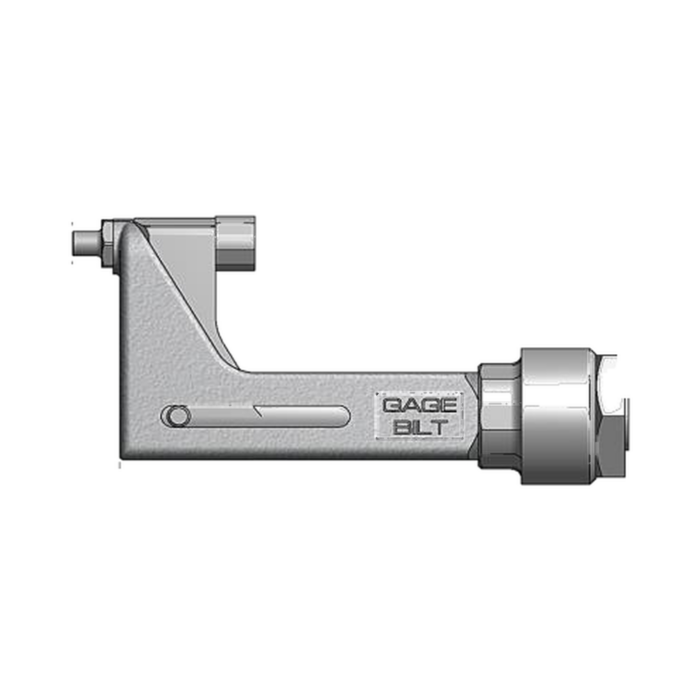 תצוגת מוצר נקייה של ראש סמרור Gage Bilt 3N-751A-43OS על רקע לבן - Clean product view of Gage Bilt 3N-751A-43OS nose assembly on a white background