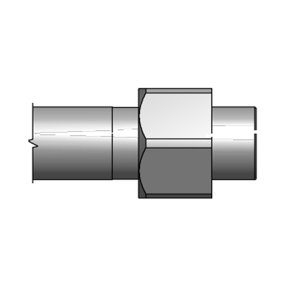 תצוגת מוצר נקייה של ראש סמרור Gage Bilt UBB08-713-45 על רקע לבן - Clean product view of Gage Bilt UBB08-713-45 nose assembly on a white background