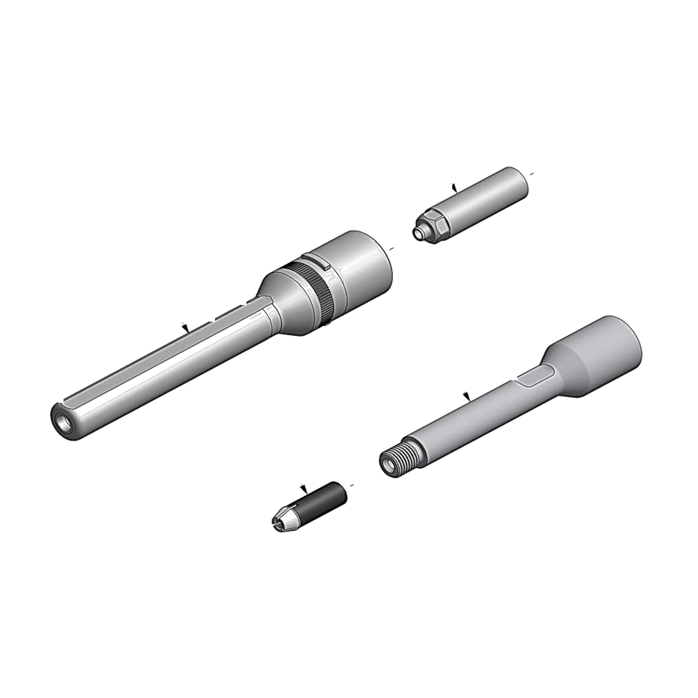 מבט מפורק מספר 2 על רכיבי ראש הסמרור Gage Bilt MGP4-2581-48 - Exploded component view 2 of Gage Bilt MGP4-2581-48 nose assembly