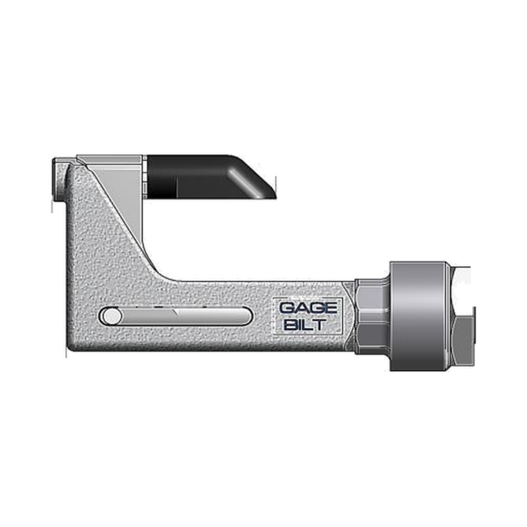 תצוגת מוצר נקייה של ראש סמרור Gage Bilt UBR08-752A-43OS על רקע לבן - Clean product view of Gage Bilt UBR08-752A-43OS nose assembly on a white background