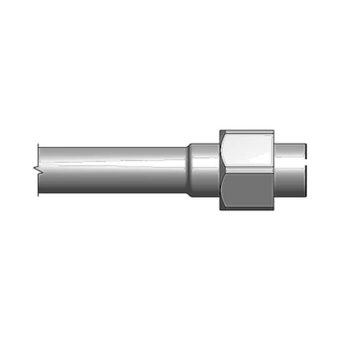 תצוגת מוצר נקייה של ראש סמרור Gage Bilt UBB05-752C-80 על רקע לבן - Clean product view of Gage Bilt UBB05-752C-80 nose assembly on a white background