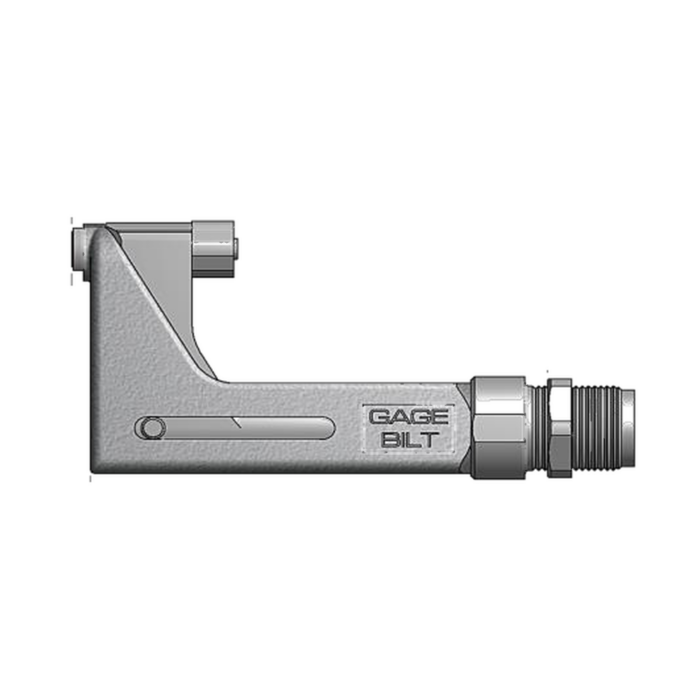 תצוגת מוצר נקייה של ראש סמרור Gage Bilt 456MAX-704B-40OS על רקע לבן - Clean product view of Gage Bilt 456MAX-704B-40OS nose assembly on a white background