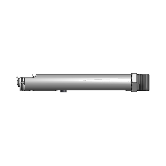 תצוגת מוצר נקייה של ראש סמרור Gage Bilt 3A-715B-43 על רקע לבן - Clean product view of Gage Bilt 3A-715B-43 nose assembly on a white background