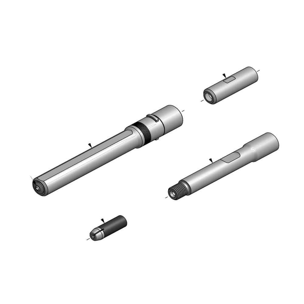 מבט מפורק מספר 2 על רכיבי ראש הסמרור Gage Bilt SMLS-752C-45 - Exploded component view 2 of Gage Bilt SMLS-752C-45 nose assembly