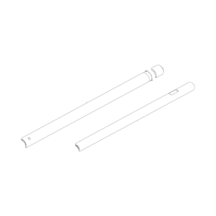 תצוגת מוצר נקייה של ראש סמרור Gage Bilt MG-722-120 על רקע לבן - Clean product view of Gage Bilt MG-722-120 nose assembly on a white background