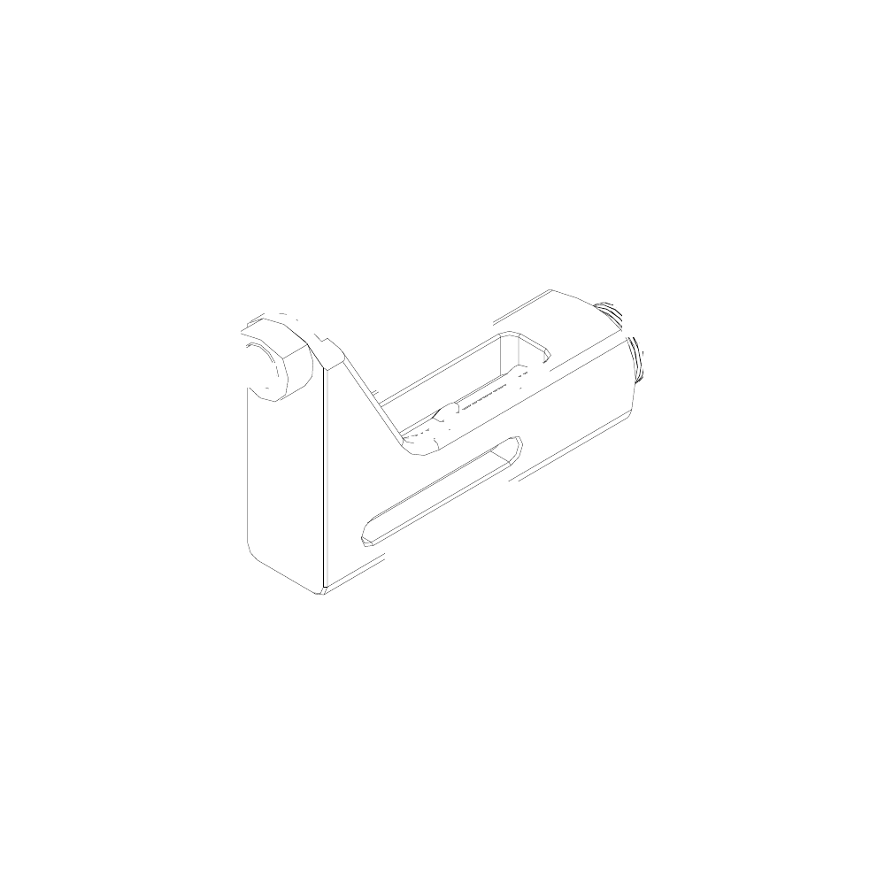תצוגת מוצר נקייה של ראש סמרור Gage Bilt A-715-38OS על רקע לבן - Clean product view of Gage Bilt A-715-38OS nose assembly on a white background